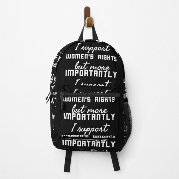 Item preview, I support women's rights but more importantly i support women's wrongs designed and sold by Quotes 2021.