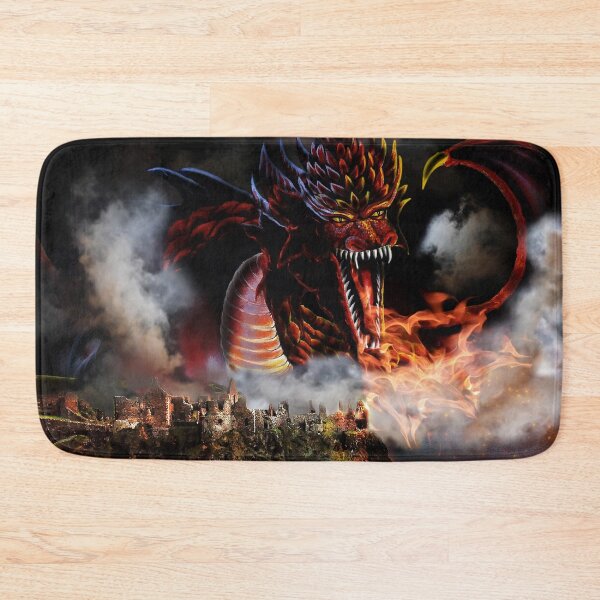 Item preview, Celtic Castle Dragon Flame in the Moonlight designed and sold by Kim Andrews.