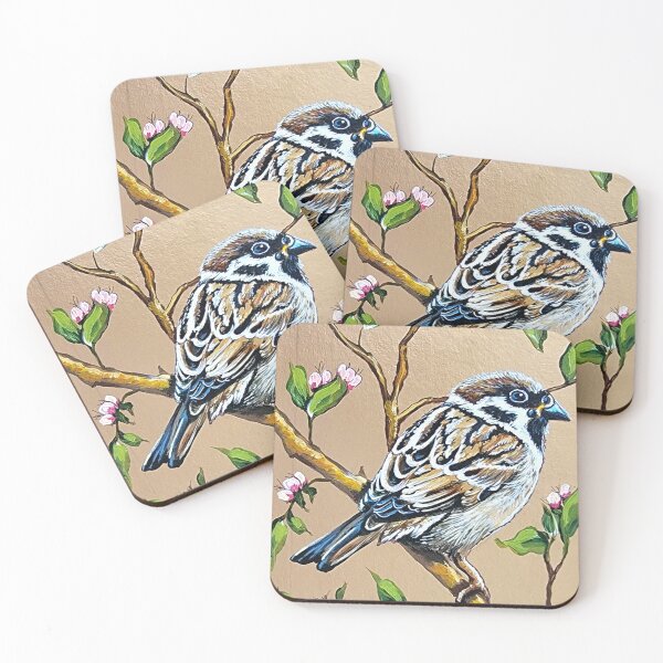 Item preview, Black Throated Warbler designed and sold by Sandra Lett.