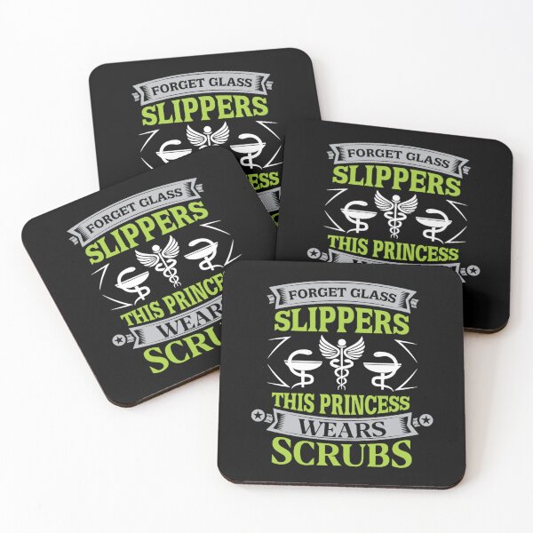 Item preview, Forget glass slippers this princess wears scrubs designed and sold by stryderdk.