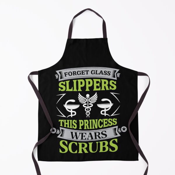 Item preview, Forget glass slippers this princess wears scrubs designed and sold by stryderdk.