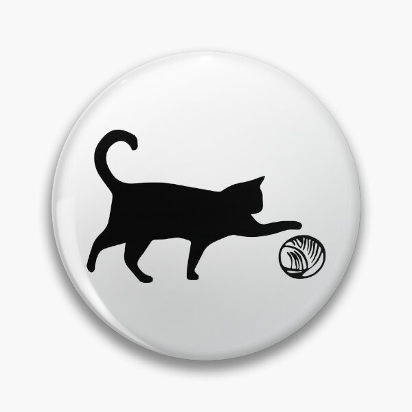 Item preview, Cat Playin with a yarn designed and sold by Skayne.
