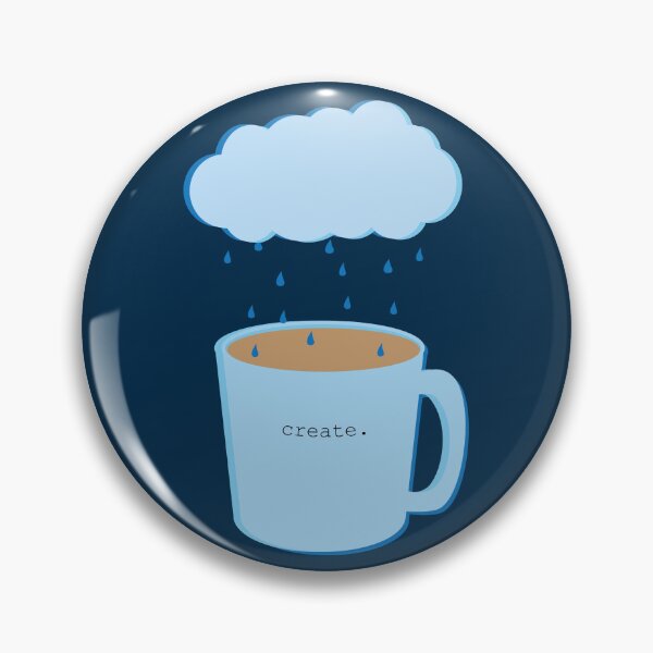 Item preview, Create. Rain Cloud Mug designed and sold by FullOfGrace Design Co..