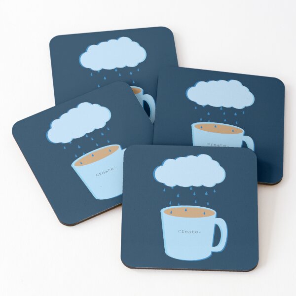 Item preview, Create. Rain Cloud Mug designed and sold by FullOfGrace Design Co..