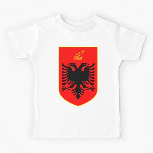 Albania Proud Coat Of Arms With Eagle Personalized Polo Shirt - Tagotee