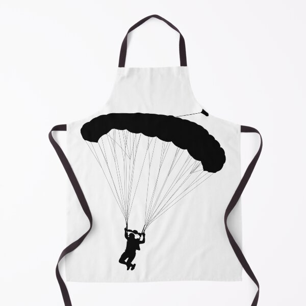 Item preview, Black Parachute Skydiving, Experience the Thrill of Freefall Adventure designed and sold by MoStorish.