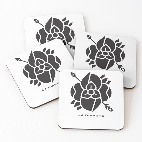 Item preview, LA DISPUTE - LOTUS FLOWER - BLACK CLEAN designed and sold by Kev Prescott.
