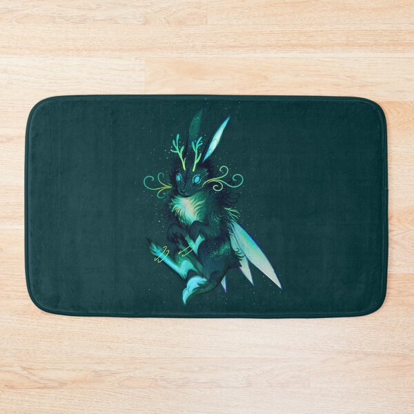 Item preview, teal jackalope designed and sold by snowysaur.