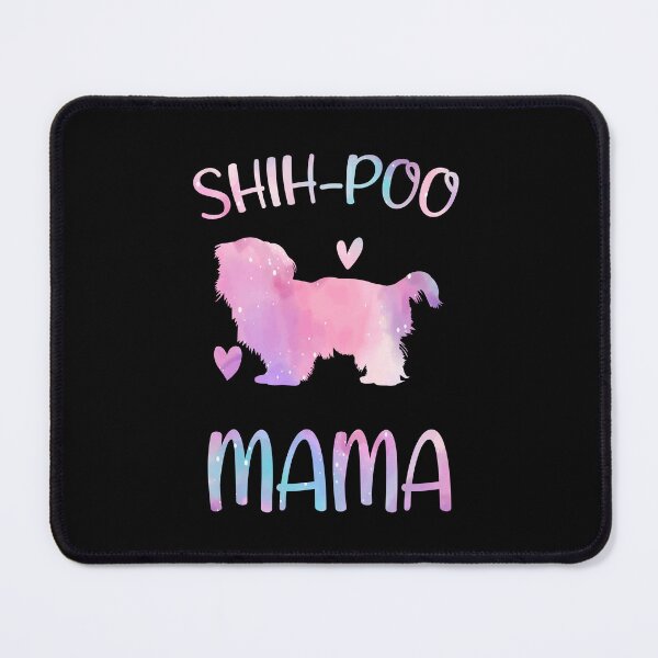 Item preview, Shih-Poo Mom Shirt, Watercolor Dog Mom, Shih-Poo dog Mama mother, Shih-Poo Owner Mom Chritmas Birthday Gift designed and sold by xlnv.