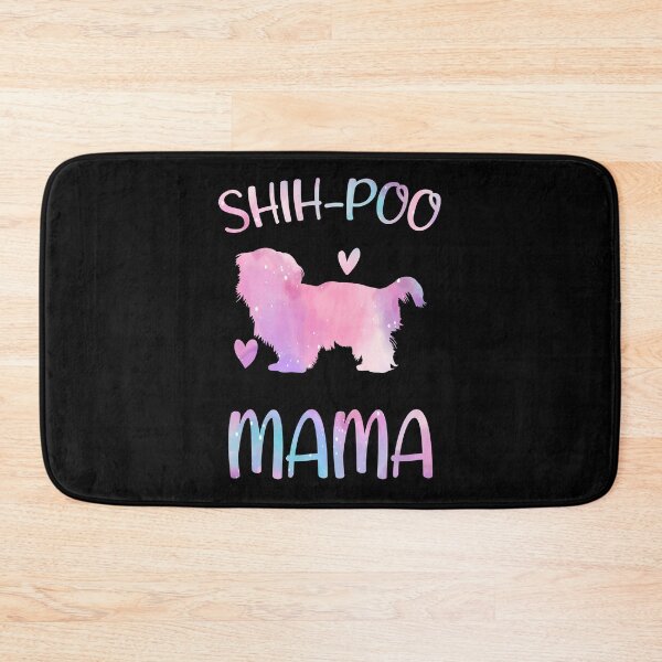 Item preview, Shih-Poo Mom Shirt, Watercolor Dog Mom, Shih-Poo dog Mama mother, Shih-Poo Owner Mom Chritmas Birthday Gift designed and sold by xlnv.