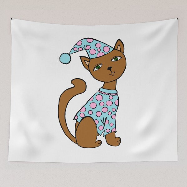 Item preview, sweet cat  pois pink  designed and sold by 20 Bucks.