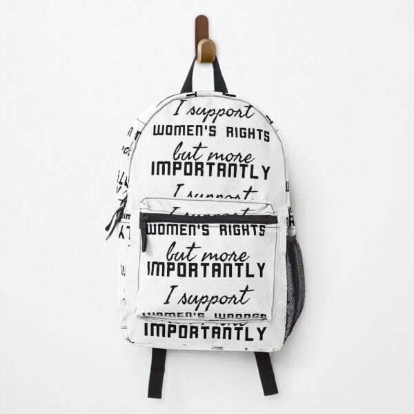 Item preview, I support women's rights but more importantly i support women's wrongs designed and sold by Quotes 2021.