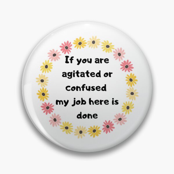 Item preview, if you are agitated or confused my job here is done designed and sold by Wolf-Bird-Nest.