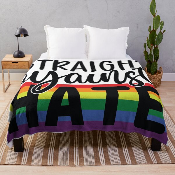 Item preview, Straight Against Hate - Gay Pride designed and sold by MauveMoves.