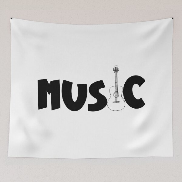 Item preview, Music guitar design  designed and sold by KereetsaOne.