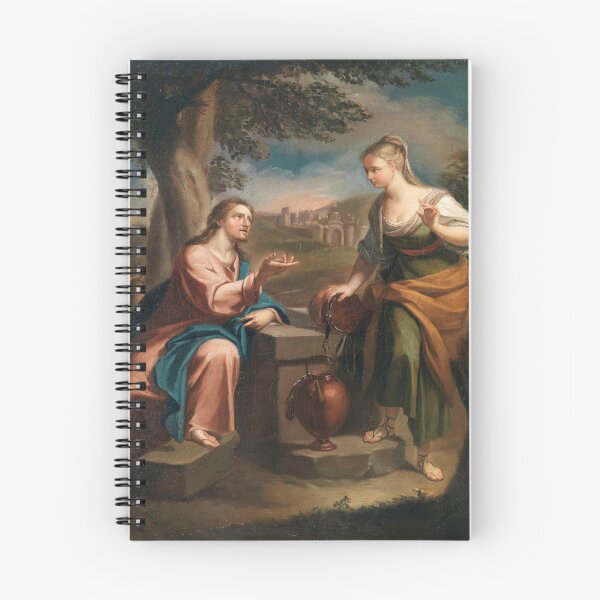 Item preview, Christ and the Samaritan Woman at the Well | Francesco Trevisani | 1699 Renaissance Gospel Biblical Art designed and sold by CJET.