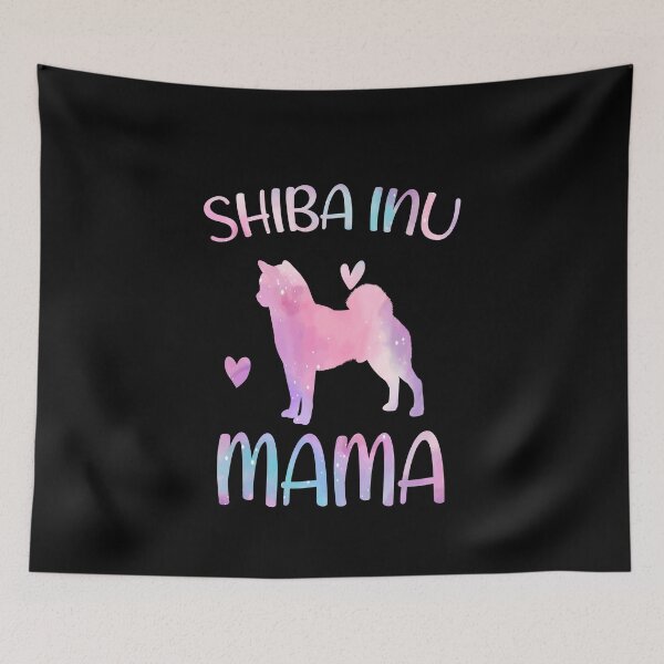 Item preview, Shiba Inu Mom Shirt, Watercolor Dog Mom, Shiba Inu dog Mama mother, Shiba Inu Owner Mom Chritmas Birthday Gift designed and sold by xlnv.