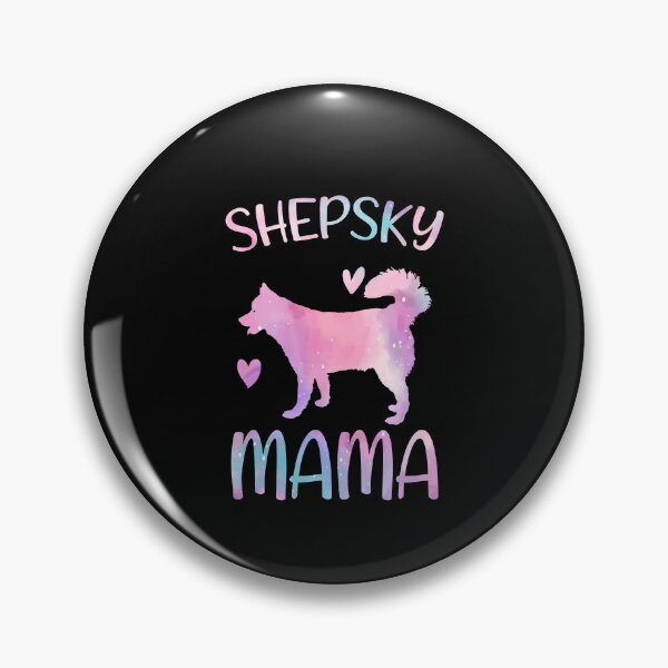 Item preview, Shepsky Mom Shirt, Watercolor Dog Mom, Shepsky dog Mama mother, Shepsky Owner Mom Chritmas Birthday Gift designed and sold by xlnv.