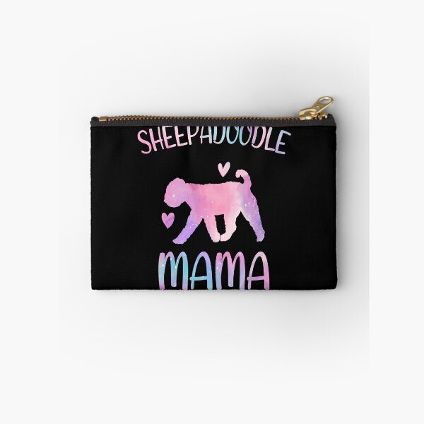 Item preview, Sheepadoodle Mom Shirt, Watercolor Dog Mom, Sheepadoodle dog Mama mother, Sheepadoodle Owner Mom Chritmas Birthday Gift designed and sold by xlnv.