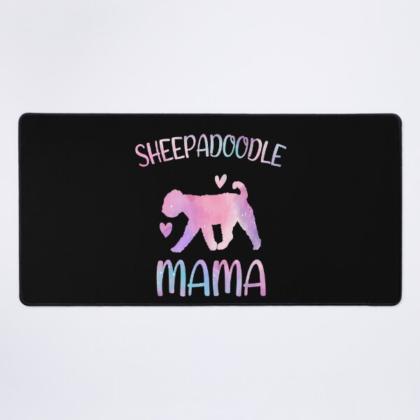 Item preview, Sheepadoodle Mom Shirt, Watercolor Dog Mom, Sheepadoodle dog Mama mother, Sheepadoodle Owner Mom Chritmas Birthday Gift designed and sold by xlnv.