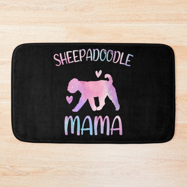 Item preview, Sheepadoodle Mom Shirt, Watercolor Dog Mom, Sheepadoodle dog Mama mother, Sheepadoodle Owner Mom Chritmas Birthday Gift designed and sold by xlnv.