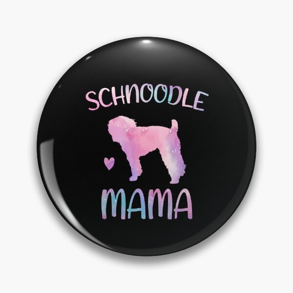 Item preview, Schnoodle Mom Shirt, Watercolor Dog Mom, Schnoodle dog Mama mother, Schnoodle Owner Mom Chritmas Birthday Gift designed and sold by xlnv.