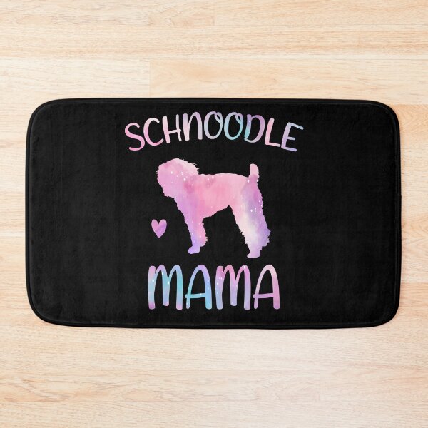 Item preview, Schnoodle Mom Shirt, Watercolor Dog Mom, Schnoodle dog Mama mother, Schnoodle Owner Mom Chritmas Birthday Gift designed and sold by xlnv.