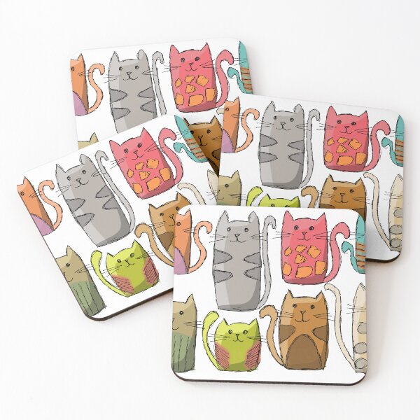 Item preview, cute and funny colorful kittens designed and sold by 20 Bucks.