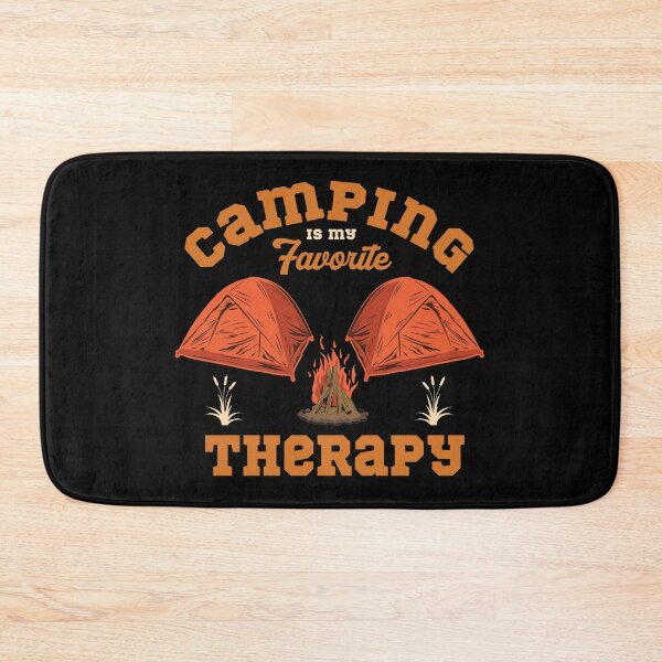 Item preview, Camping is My Favorite Therapy,camping,camp,hiking,first time camping,first camping,apparently,glamp,adventure,camper,camping time,camping vacation,camping now,vacation,nature,outdoor designed and sold by NAZIMNADIR.