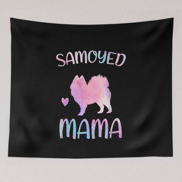 Item preview, Samoyed Mom Shirt, Watercolor Dog Mom, Samoyed dog Mama mother, Samoyed Owner Mom Chritmas Birthday Gift designed and sold by xlnv.