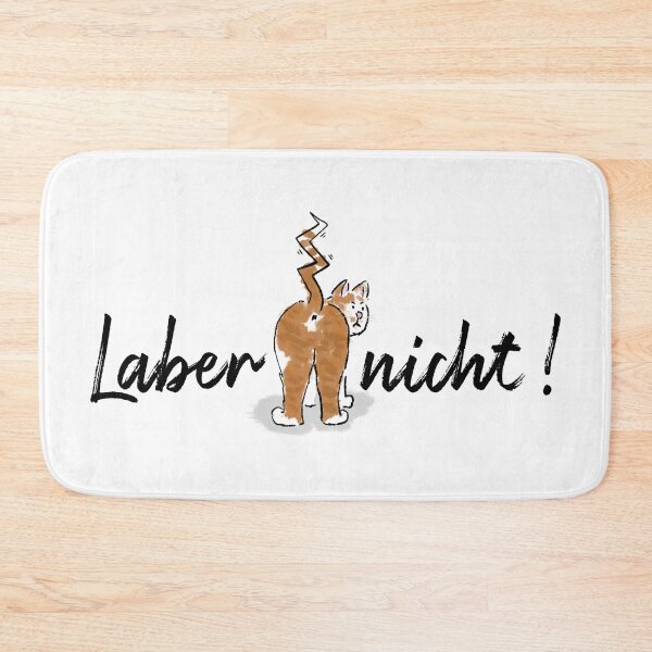 Item preview, Better not talk to that bad-tempered cat! designed and sold by FrauBlaschi.