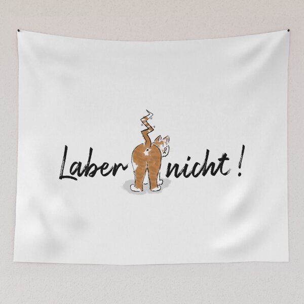 Item preview, Better not talk to that bad-tempered cat! designed and sold by FrauBlaschi.