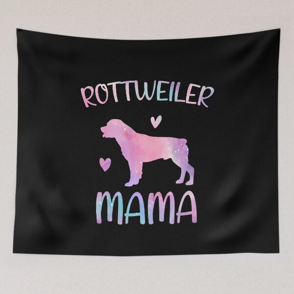 Item preview, Rottweiler Mom Shirt, Watercolor Dog Mom, Rottweiler dog Mama mother, Rottweiler Owner Mom Chritmas Birthday Gift designed and sold by xlnv.