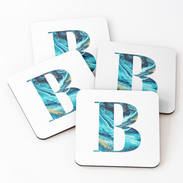 Item preview, The Letter B Marble Font designed and sold by smiledeer78.