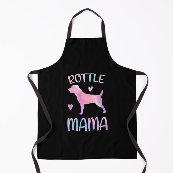 Aperçu de l'œuvre Chemise de maman de Rottle, maman de chien d'aquarelle, mère de maman de chien de Rottle, cadeau d'anniversaire de Noël de maman de propriétaire de Rottle créée et vendue par xlnv.