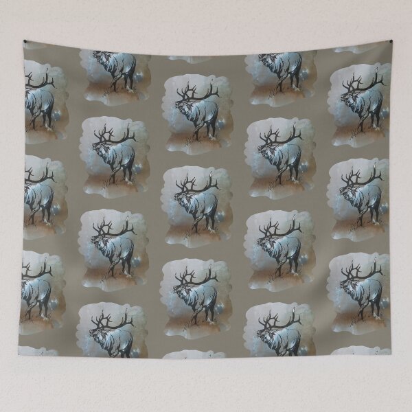 Item preview, Darkling Elk designed and sold by Patricia Howitt.