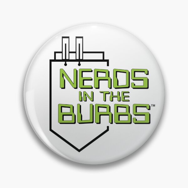 Item preview, Nerds In The Burbs Logo designed and sold by NerdsInTheBurbs.