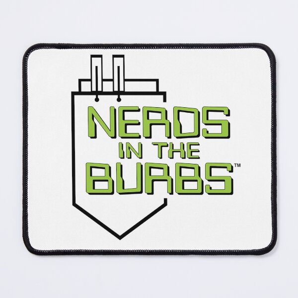Item preview, Nerds In The Burbs Logo designed and sold by NerdsInTheBurbs.