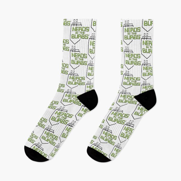 Item preview, Nerds In The Burbs Logo designed and sold by NerdsInTheBurbs.