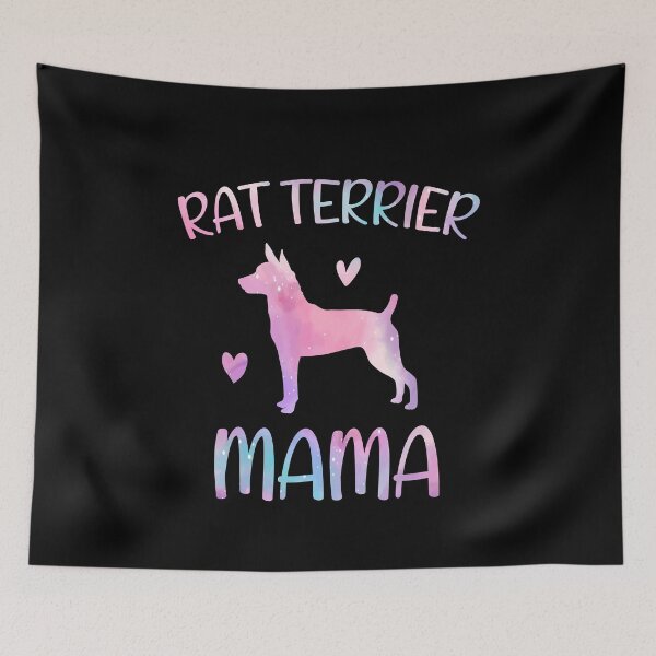 Item preview, Rat Terrier Mom Shirt, Watercolor Dog Mom, Rat Terrier dog Mama mother, Rat Terrier Owner Mom Chritmas Birthday Gift designed and sold by xlnv.