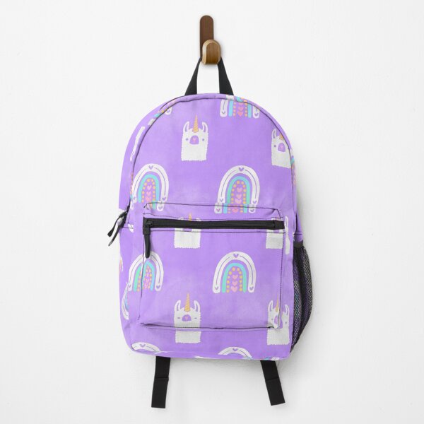 Item preview, Magical Pastel Rainbow Llamacorn Pattern 4 designed and sold by NobleForte.