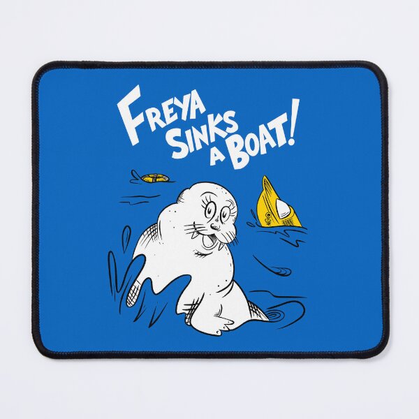 Artikelvorschau, Freya das Walross - Freya versenkt ein Boot entworfen und verkauft von abowersock.