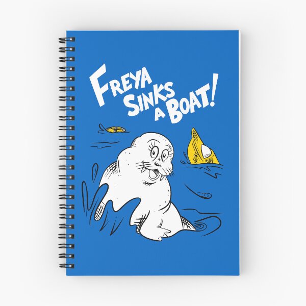 Item preview, Freya the Walrus - Freya Sinks a Boat designed and sold by abowersock.