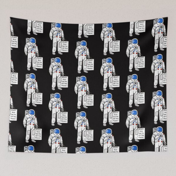 Item preview, Astronaut packed and ready to go designed and sold by Keatos.