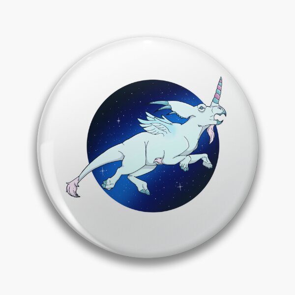 Item preview, Dinosaur Unicorn  designed and sold by Upbeat-Cryptid.