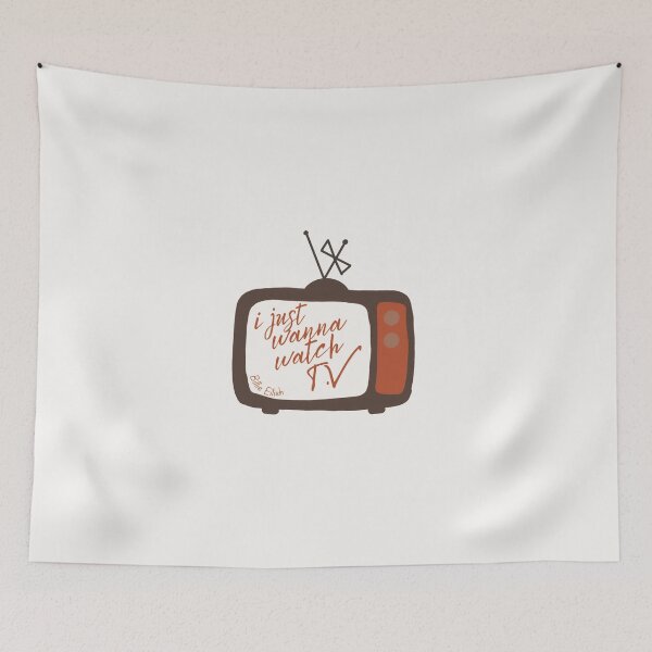 Item preview, I just wanna watch TV | TV | Billie Eilish  designed and sold by Lavannya.