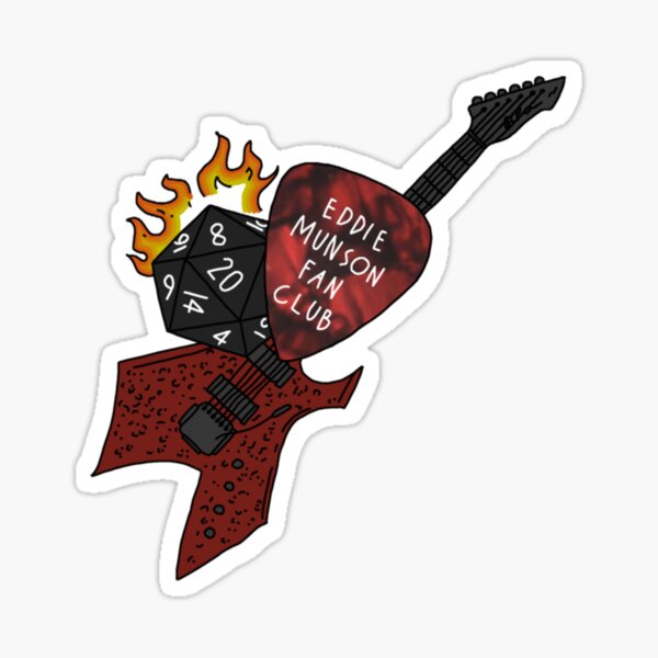 Item preview, Eddie Munson fan club  designed and sold by Mulchi3.