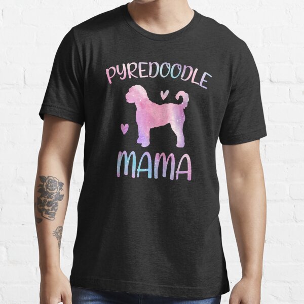 Womens Dog Mom Mothers Day Flowers Poodle Mom T Shirt Gift Mother's day  S-5XL