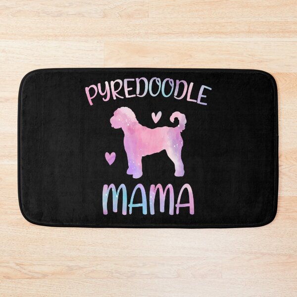 Item preview, Pyredoodle Mom Shirt, Watercolor Dog Mom, Pyredoodle dog Mama mother, Pyredoodle Owner Mom Chritmas Birthday Gift designed and sold by xlnv.