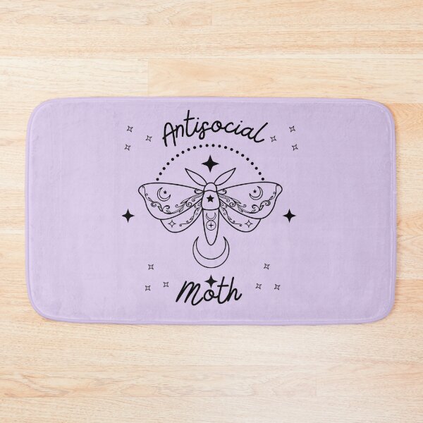 Item preview, Antisocial moth designed and sold by BlkBearyDesigns.